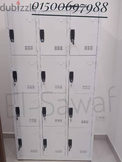 لوكر معدن صاج محمل مستورد _ دولاب _ وحدات_ دهان اليكتروستاتيك _ locker