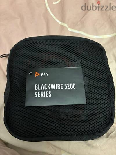 سماعة جديدة كول سنتر موديل 5200 poly blackwire