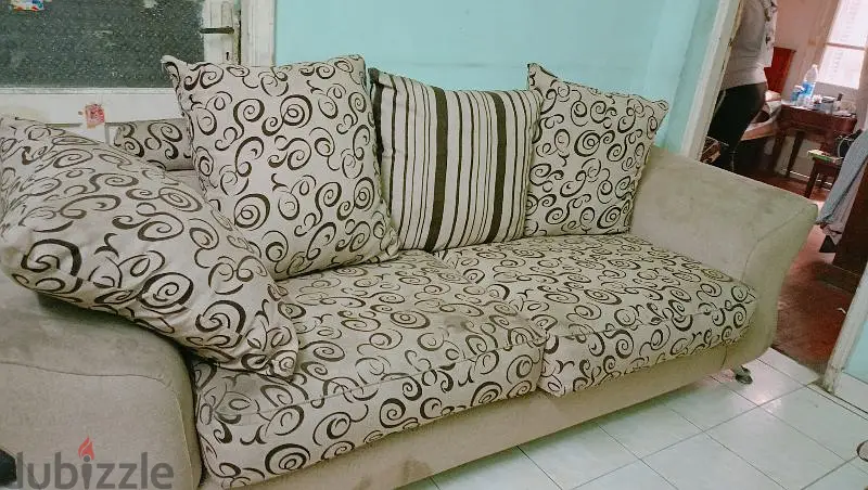 Living room set with two sofas and two chairs