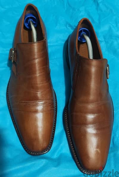 Bally tan classic shoes size 44