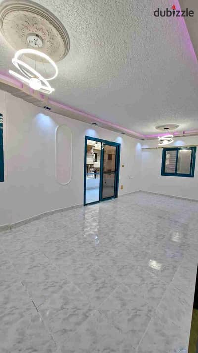 شقه فى اسكندرية شاطئ النخيل بجوار الخدمات والأسواق التجارية مسجلة كاملة المرافق (٣غرف)