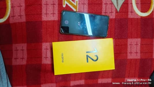 تلفون realme 12 4g لببيع