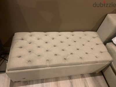 storage & sidetable for sale both  للتخزين مع تربيزه خشب زان