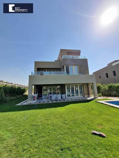 Fully Finished and Furnished Luxurious Villa With Private Pool for Sale in  Pk2 - New Cairo