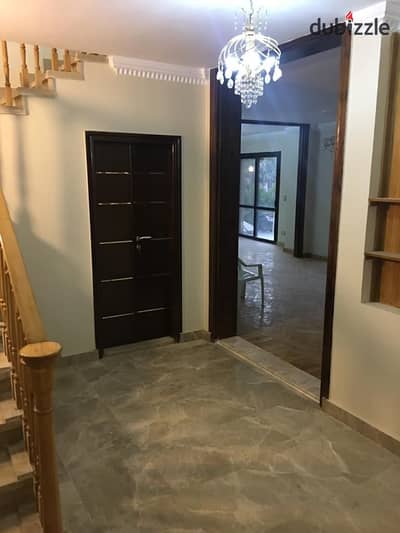 Duplex Garden for rent, fully Furnished, prime location, 3 bedrooms, 260+180 garden in Eastown, New Cairo.