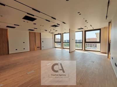 Administrative office for rent, 136 sq m, in Mivida, near EDNC and the American University - South 90th Street - Fifth Settlement