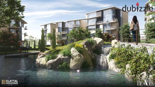 **A distinctive finished duplex in October, next to New Giza and Palm Hills – in West Lives Compound, El Attal. **