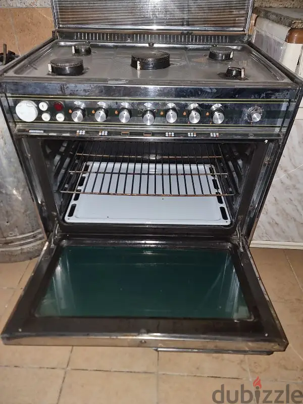 Universal 5-Burner Gas Stove