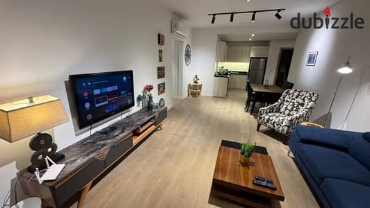 استديو للإيجار مفروش في كمبوند ميفيدا اعمار - اول سكن Studio for Rent in Compound Mivida Fully furnished prime location