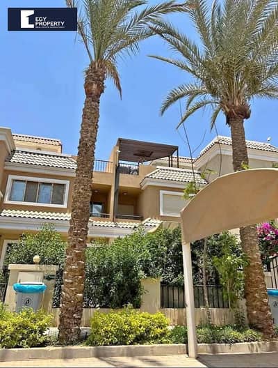 بموقع خيالي فيلا باطلالة مميزة للبيع في كمبوند سراي - مدينة المستقبل