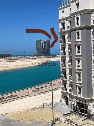 للبيع شالية استلام فوري متشطب بالكامل جاهز للمعاينة بفيو مميز علي البحر بالعالمين الجديدة بالحي اللاتيني