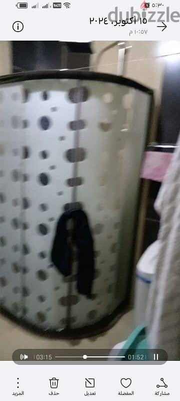 كابينه شاور بحاله جيده جدا