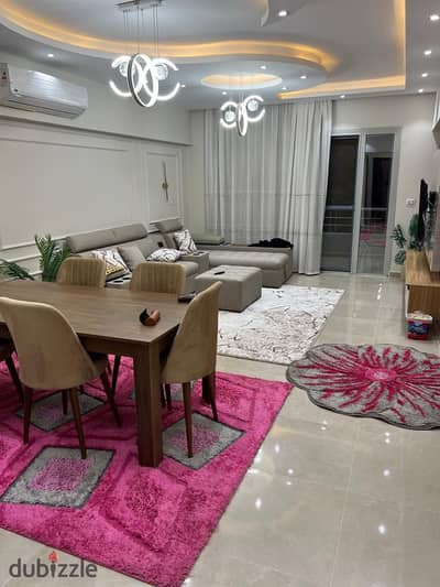 Furnished apartment for rent in Crystal Plaza Compound, first occupancy