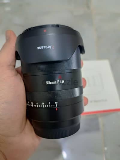 7artisans 50mm f1 8 sony عدسه سوني فل فريم اوتوفوكس