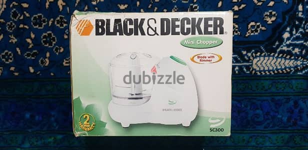 كبه صغيرة كهربائيه كبة Mini Chopper Black & Decker مفرمة مفرمه