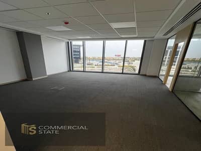 Finished Office 96m at Cairo Festival City for Rent -New Cairo