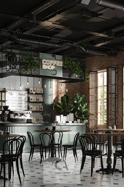 Restaurant for rent, 500 sq m, in a prime mall featuring top brands, located on 90th Street, Fifth Settlement.