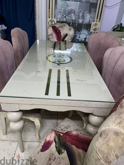 سفرة  ٦ كراسي