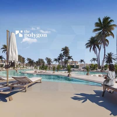 شاليه غرفة متشطب بالكامل للبيع في  هاسيندا واترز Hacienda Waters راس الحكمة Ras el Hikma