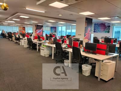 Office space for rent in CFC - 1484 sq m - fully finished with air conditioning - Fifth Settlement