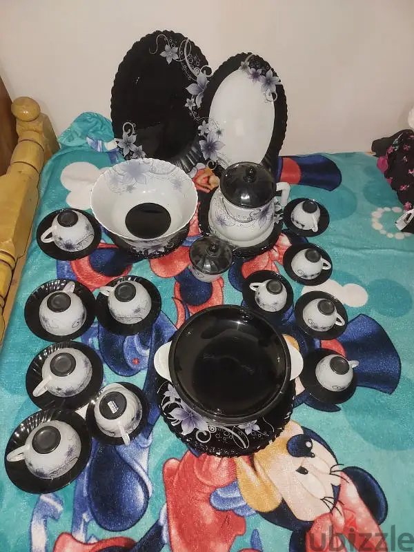 طقم فناجين شاي
