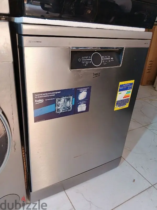 Beko Dishwasher for 15 Persons, Turkish, Digital Inverter, 6 Washing Programs