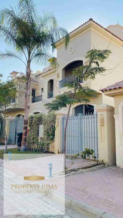 Villa for Sale in El Patio prime ready to deliver and for viewing with private parking for two cars – New Cairo  • Unit Type: twin house • Built-up Area: 280m² • Location: El Patio prime– New Cairo • Status: Ready for viewing  Project Features:  Prime loc