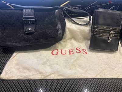 Guess bag and wallet