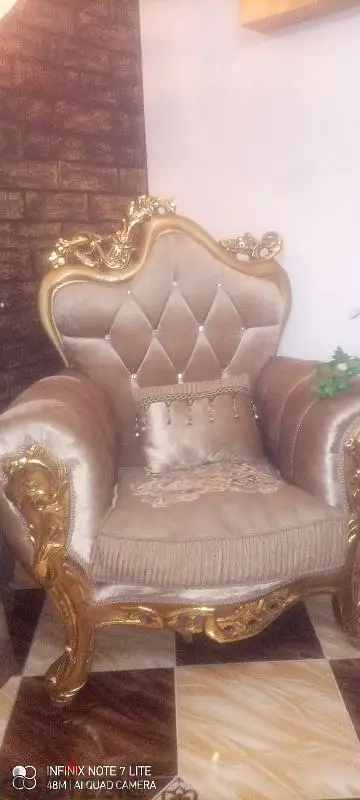 صالون مدهب عفش عروسه