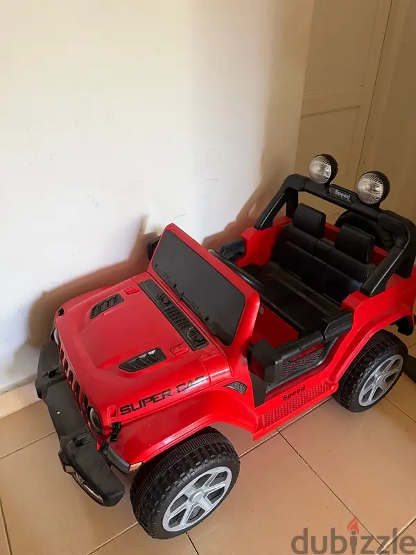 used like new rechargeable car with remote control