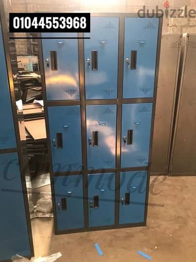 Locker لوكر معدن صاج مطلي اليكتروستاتيك ضد الصدأ متاح معاينه مجانيه