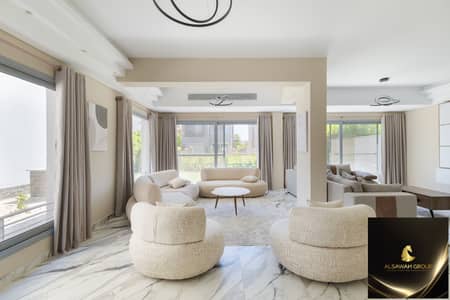 فيلا Villa فندقية فاخرة 4 غرف للإيجار اليومي للعائلات – كمبوند بالم هيلز Palm Hills جولف اكستنشن الشيخ زايد Sheikh Zayed