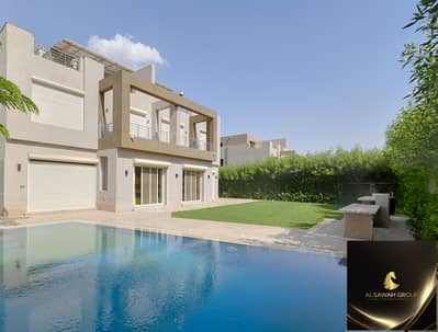 فيلا Villa فندقية 7 غرف نوم 7BR وحديقة ومسبح خاص | بالم هيلز، الشيخ زايد Palm Hills, Sheikh Zayed