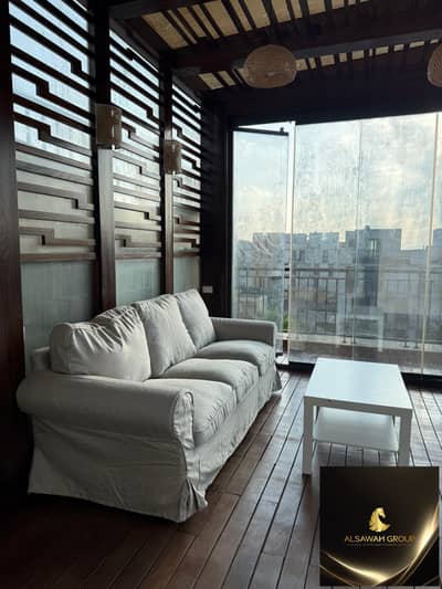 Luxury Rooftop Studio with Bathroom in West Town Compound – Sheikh Zayed | Full Privacy & Premium Hotel Services