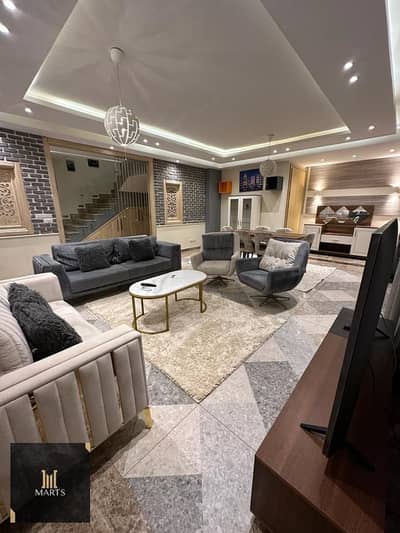 Furnished Ground Duplex with Private Garden for Rent – Beverly Hills Westown, in the Heart of Sheikh Zayed