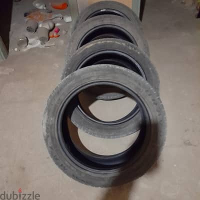 كاوتش مستعمل مقاس 215/50r17
