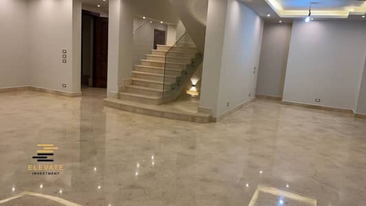 stand alone villa 490m semi furnished for rent at oriana 3 cfc compound