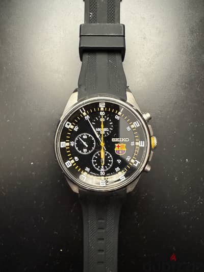 Seiko Sportura FC Barcelona Watch SNAE75P1