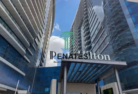 شقه كامله 430 م  ف ابراج هيلتون  استلام فوري  صف اول ع النيل