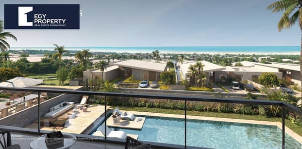 Installments Villa For Sale 360 SQM Full Lagoon And Golf View In Caeser Sodic North Coast