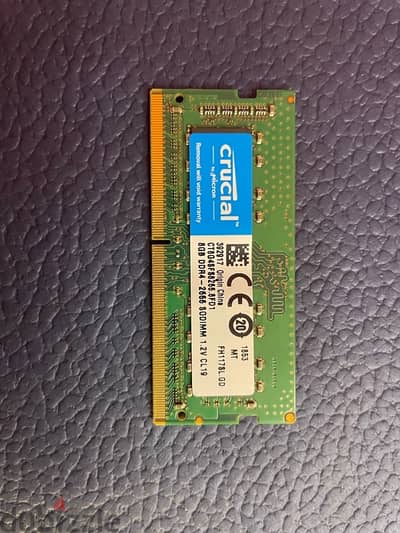 laptop ram DDR4 8g