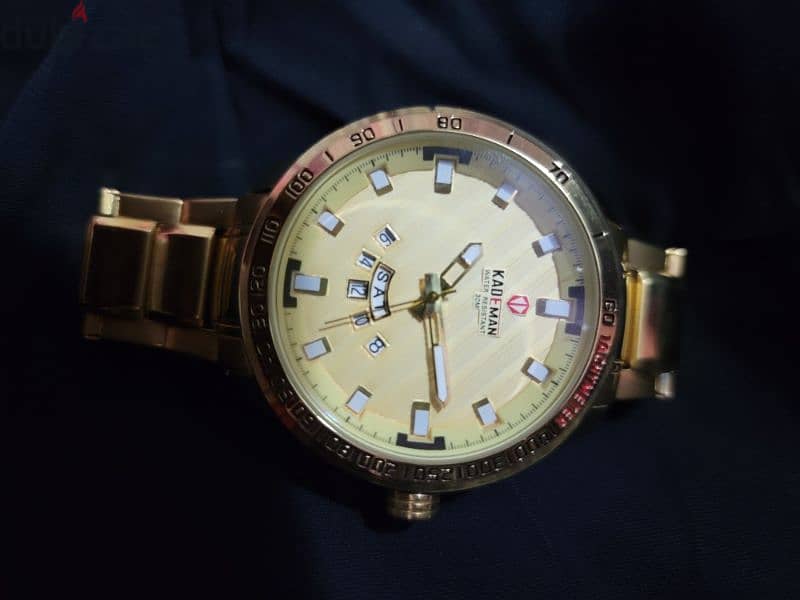 Kademan Golden Watch 1