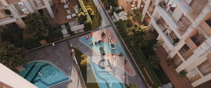 Fully finished apartment for sale in The Mornings compound near Al Yasmin with a 5% down payment and installments over the longest payment period