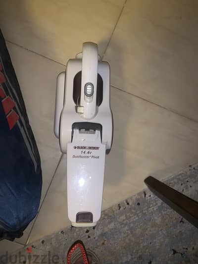 Black+Decker Dustbuster Pivot (مكنسة كهربائية يدوية لاسلكية)