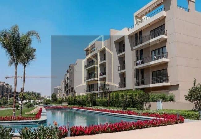 Ground floor apartment with a garden for sale in Fifth Square Compound ...