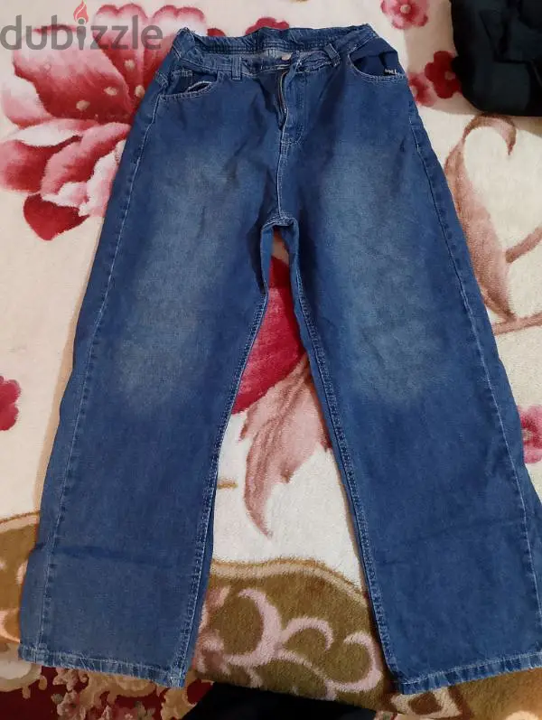 بنطلون جينز وايت ليج