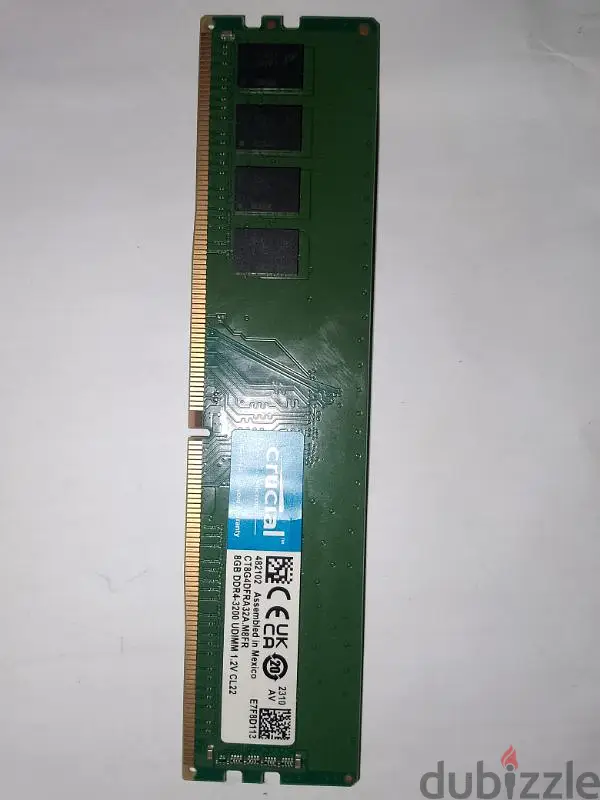 رامات Crucial  8GB , DDR4