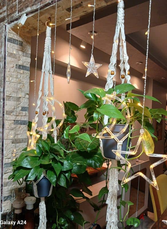 macrame plant pot holder 1