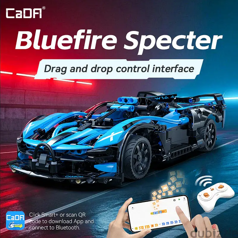Cada RC/APP 1:14 Bluefire Specter Car C51302W
