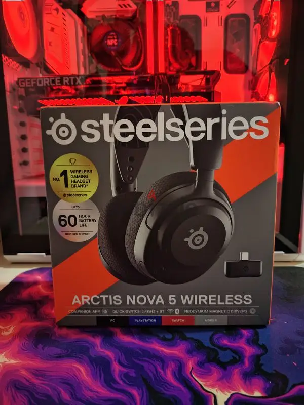 Steelseries Arctis Nova 5 wireless New